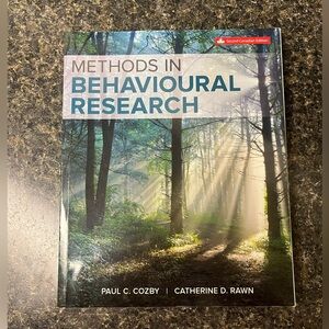 Methods in Behavioural Research (2nd edition)